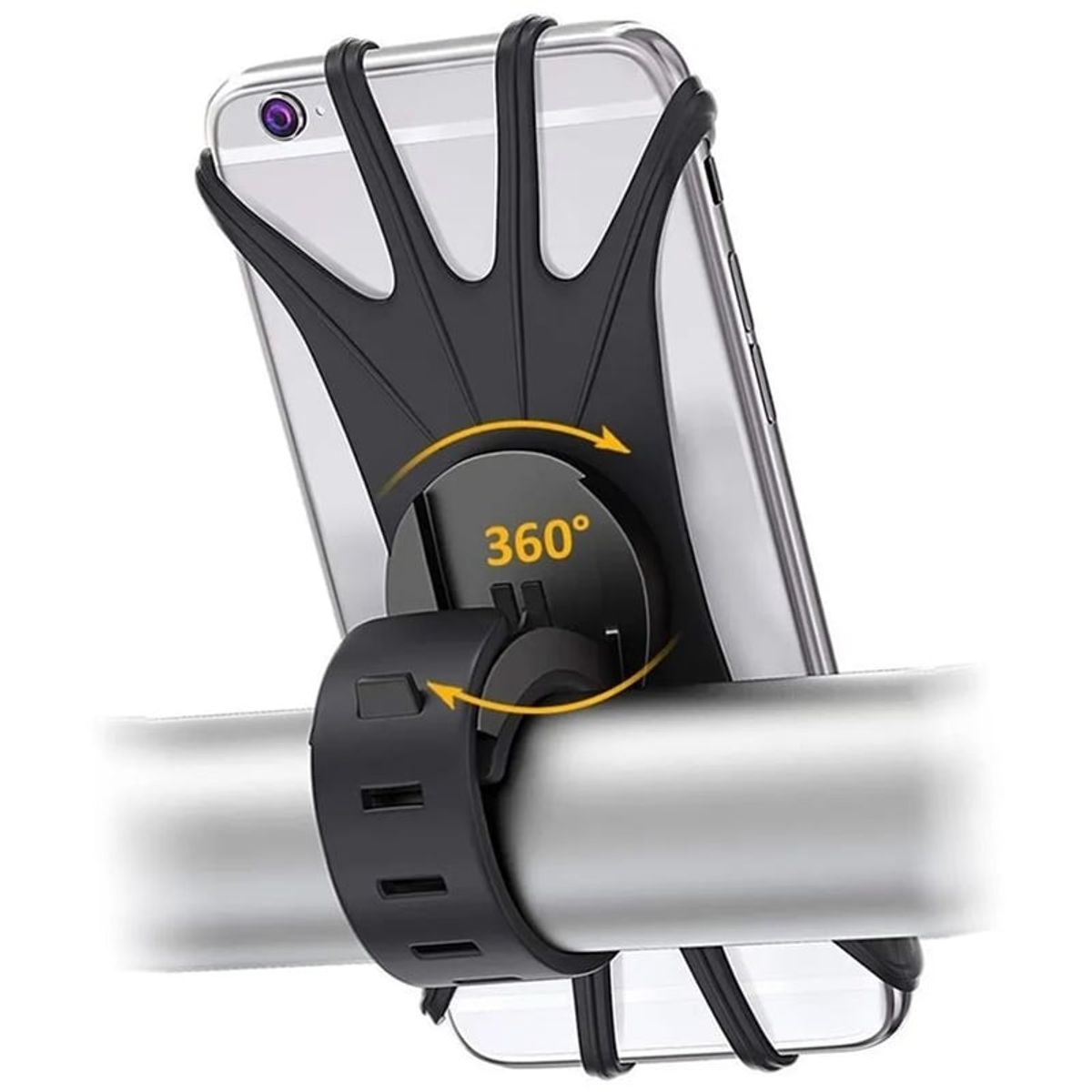 GENERICO - Soporte Siliconado Porta Celular Gps