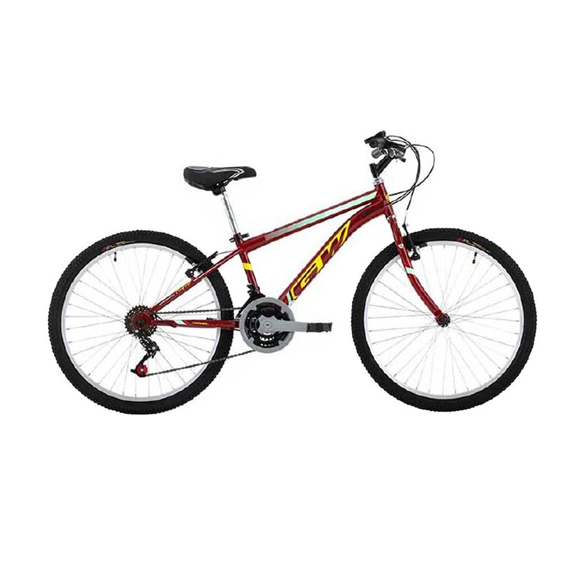 GW - Bicicleta para niños rin 24 Gw Travel niños de 8 años Rojo
