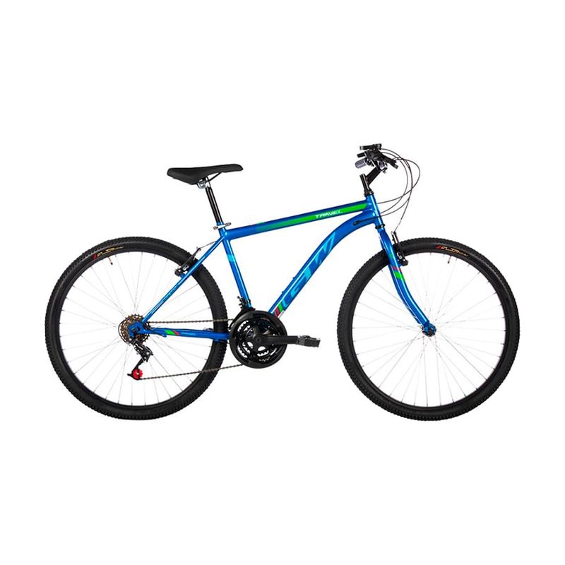 GW - Bicicleta para niños rin 24 Gw Travel niños de 8 años Azul