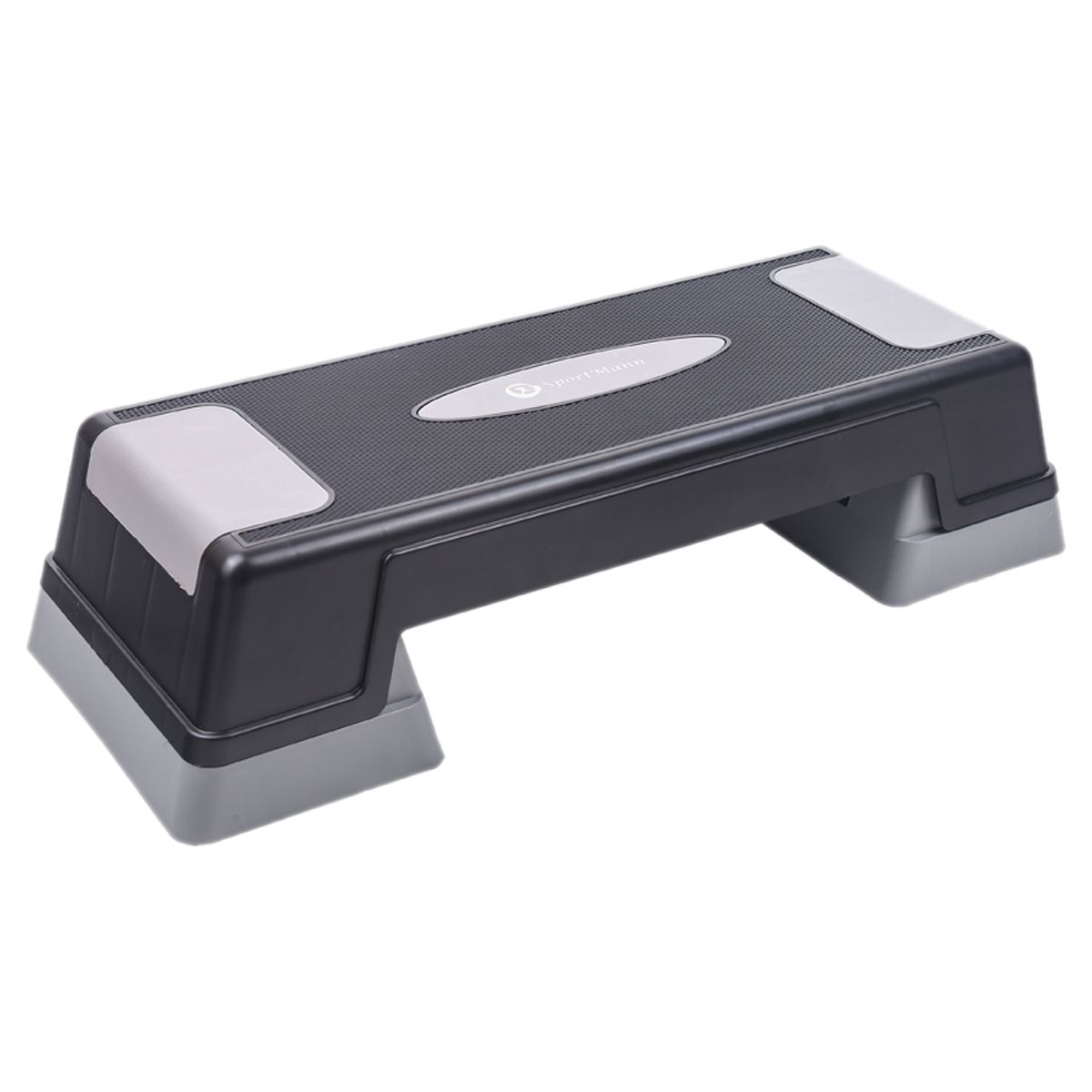 GENERICO - Banco Step 3 Niveles Gimnasio Ejercicios Gris MD SC-84086