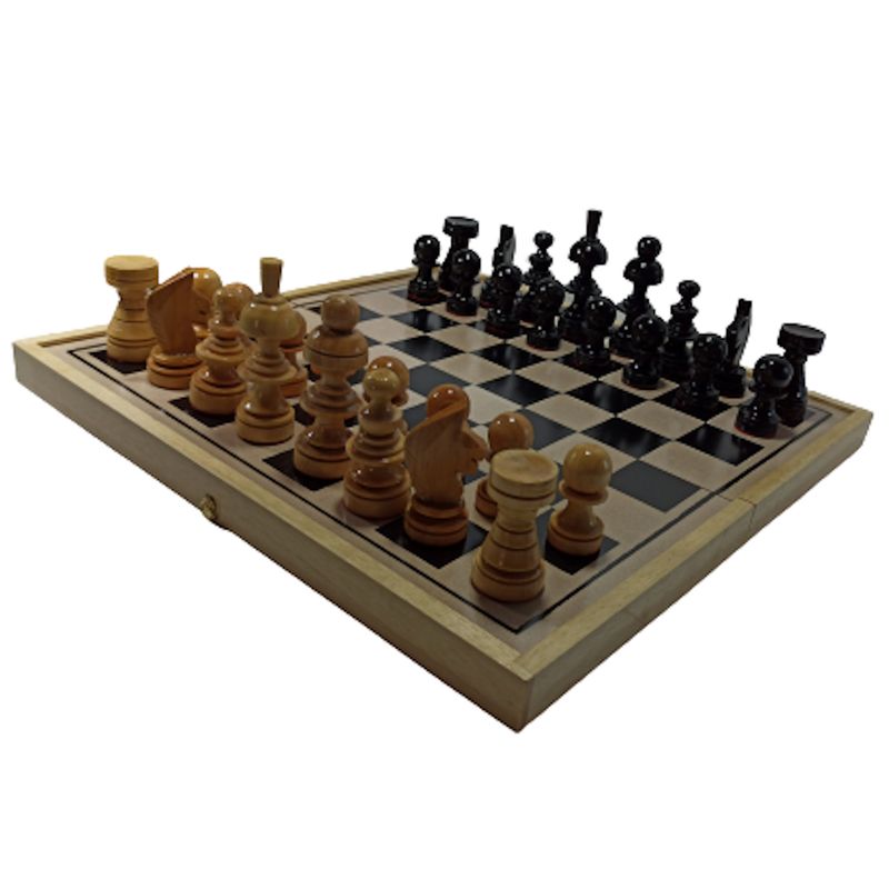 MAFEGO - Juego de mesa Ajedrez En Madera No 0 Mfg1414 18x18x2 Mafego Didácticos