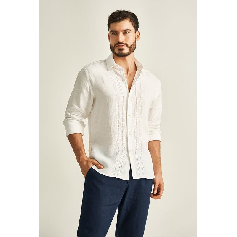ILOT - CAMISA PRIVÉ MANGA LARGA SILUETA CLÁSICA SH74041S PARA HOMBRE_.