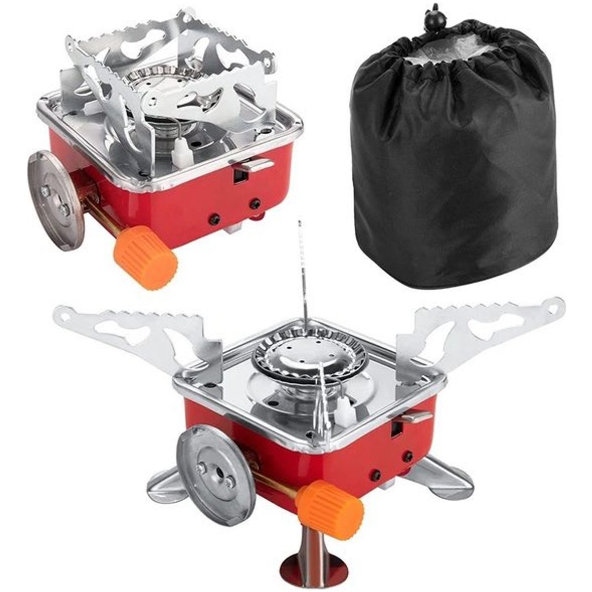 GENERICO - Mini Estufa Plegable Camping Exteriores Portátil Gas Butano