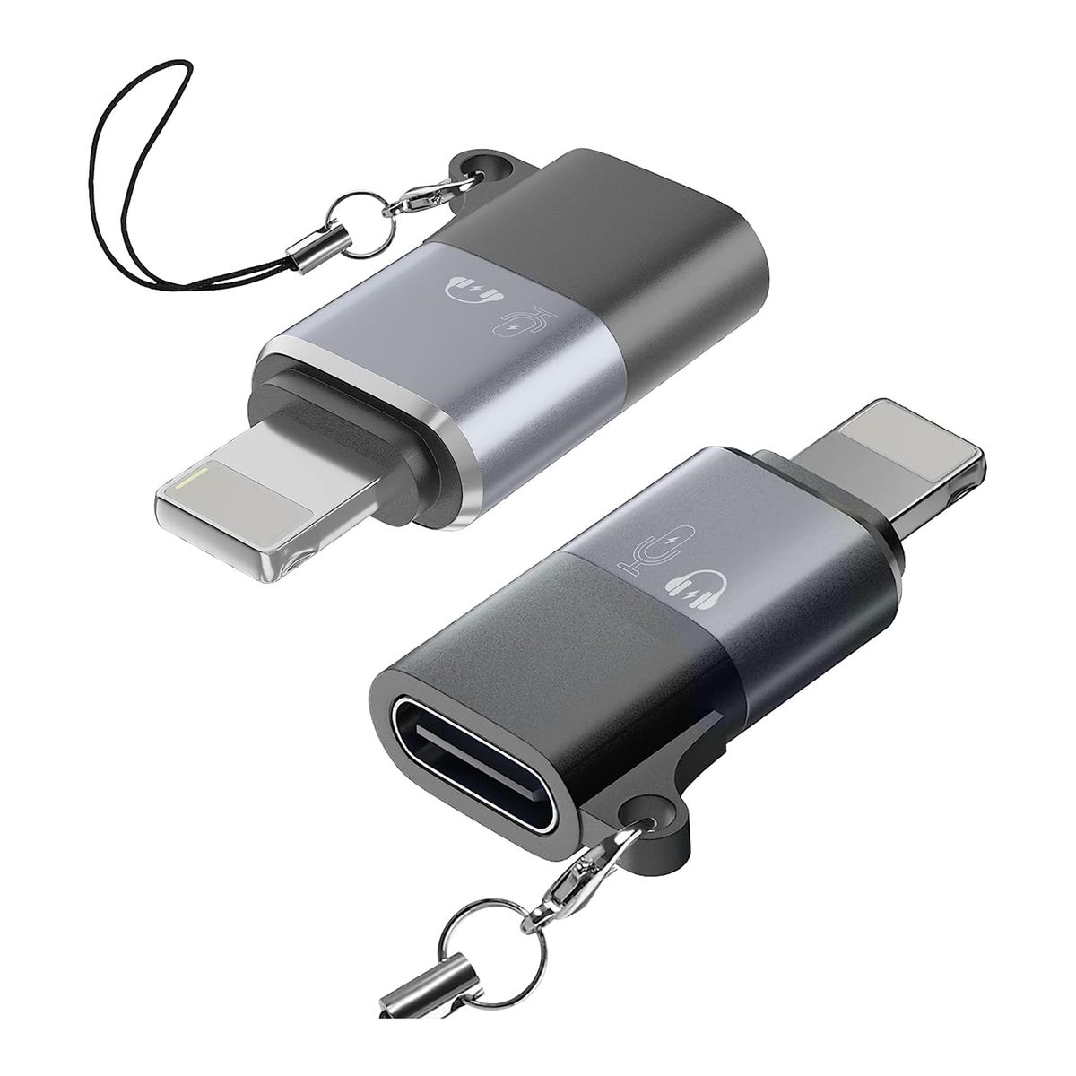 GENERICO - Adaptador De Micrófonos K8 K9 K11 C USB Compatible Con Iphone