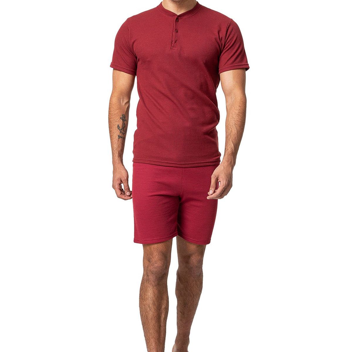 SANTANA - Loungewear Hunza Hombre Bordo