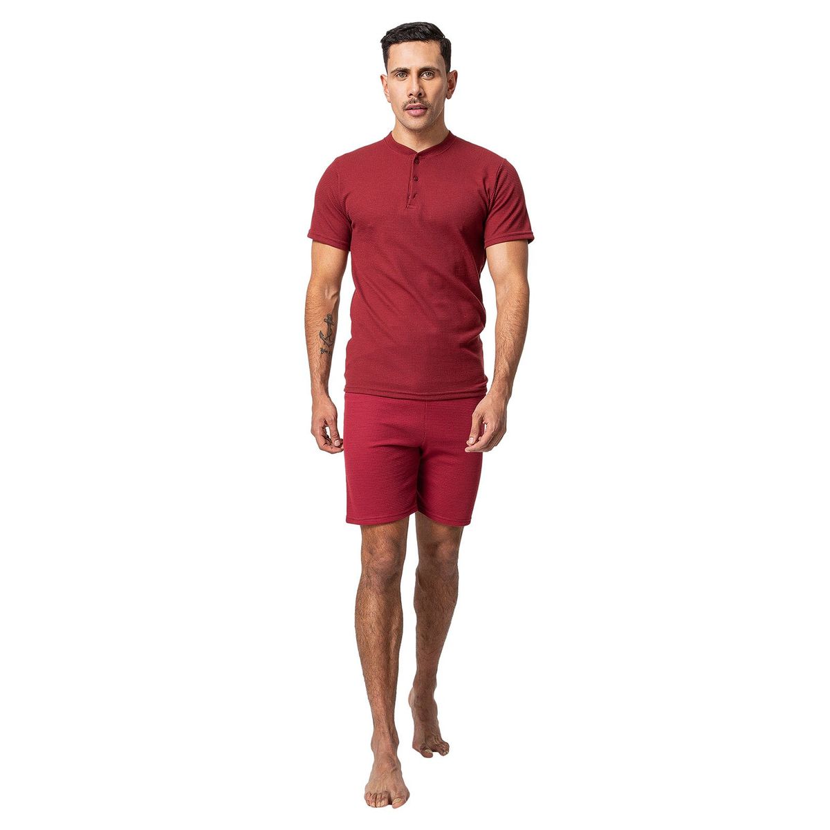 SANTANA - Loungewear Hunza Hombre Bordo