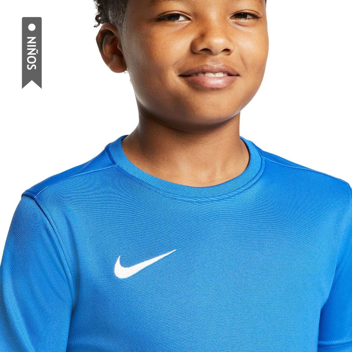 NIKE - Camiseta Nike Park Vii De Niños-Azul
