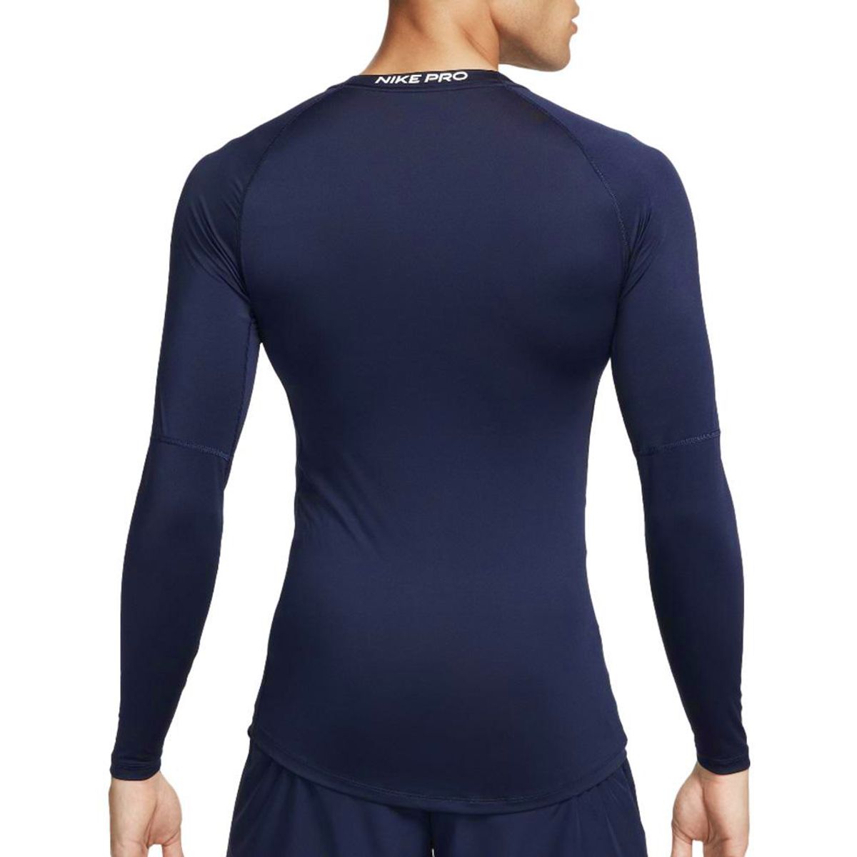 NIKE - Camiseta Nike Pro Manga Larga-Azul