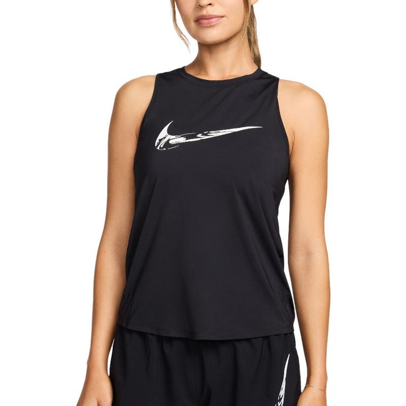NIKE - Camiseta Esqueleto Nike One Mujer-Negro