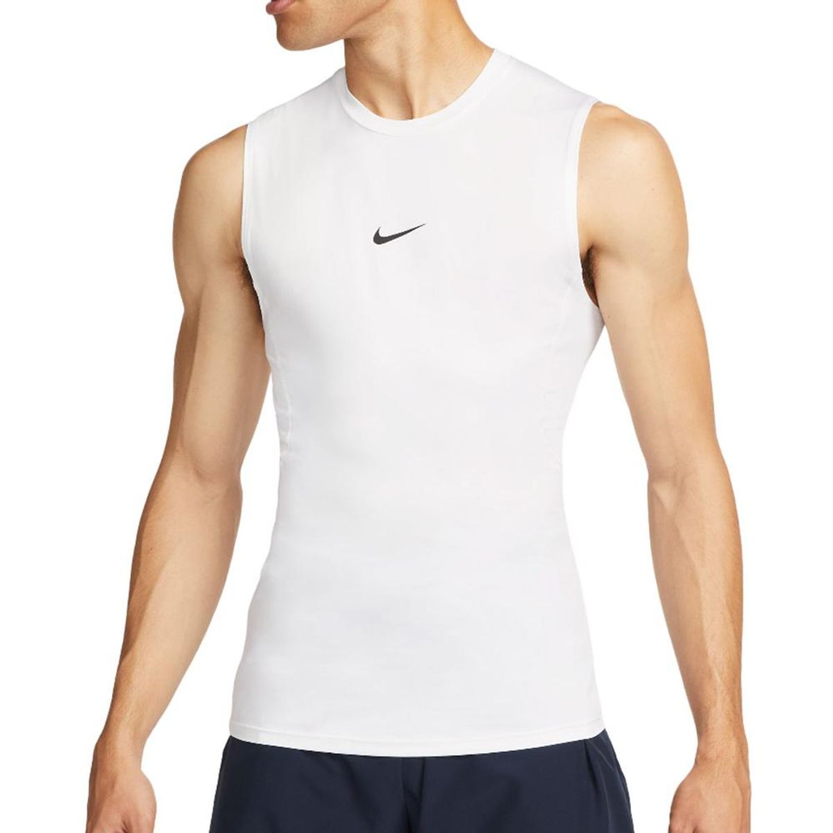 NIKE - Camiseta Esqueleto Nike Pro-Blanco