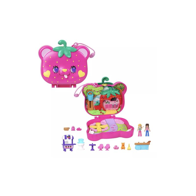 POLLY POCKET - Polly Pocket Set De Juego Estuche De Osito De Fresa