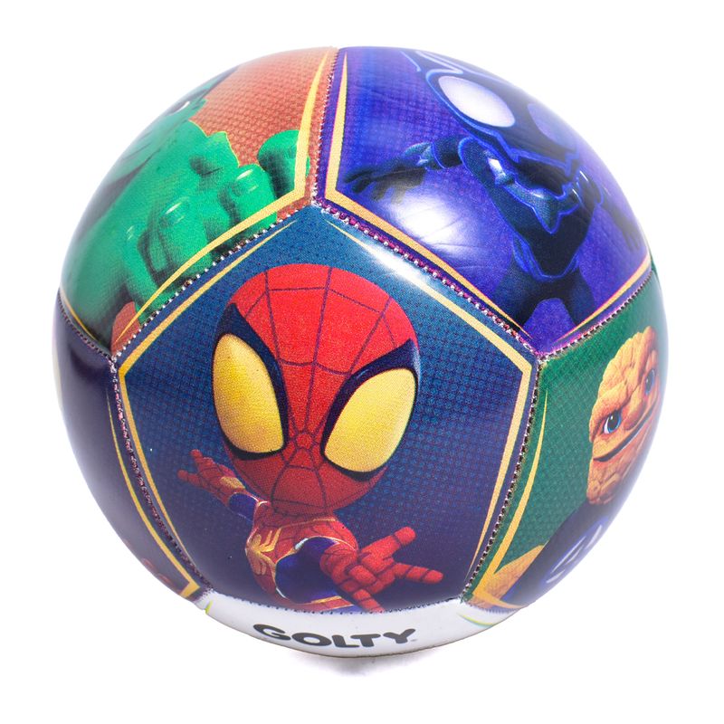 GOLTY - BALÓN DE FÚTBOL GOLTY SPIDEY ADN VILLIANS COSIDO A MÁQ No3