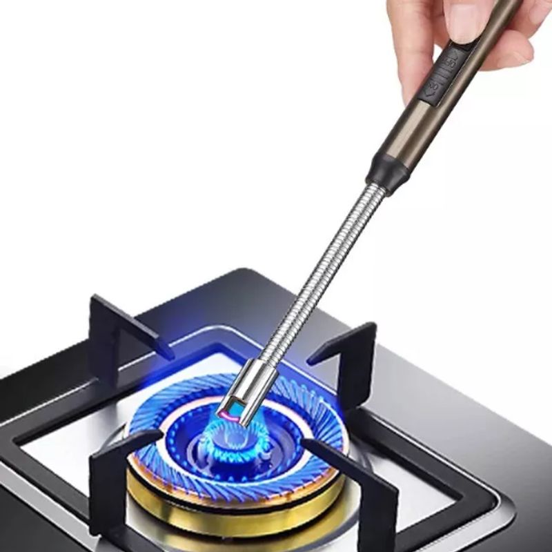 GENERICO - Encendedor Electrico Estufa USB Recargable Cocina Velas
