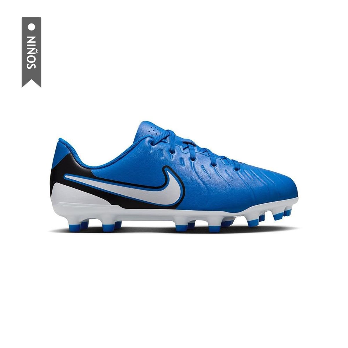 NIKE - Guayos Nike Jr Legend 10 Club Fg/Mg Niño-Azul