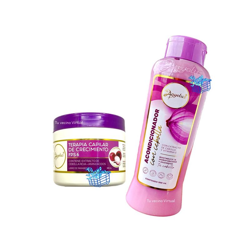 ANYELUZ - Anyeluz Kit x2 Cebolla Capilar