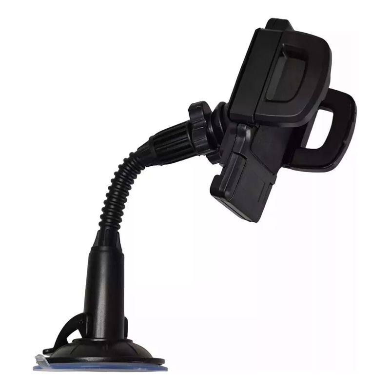 GENERICO - Holder Celular Base Giratoria Ajustable Portátil Clip Carro