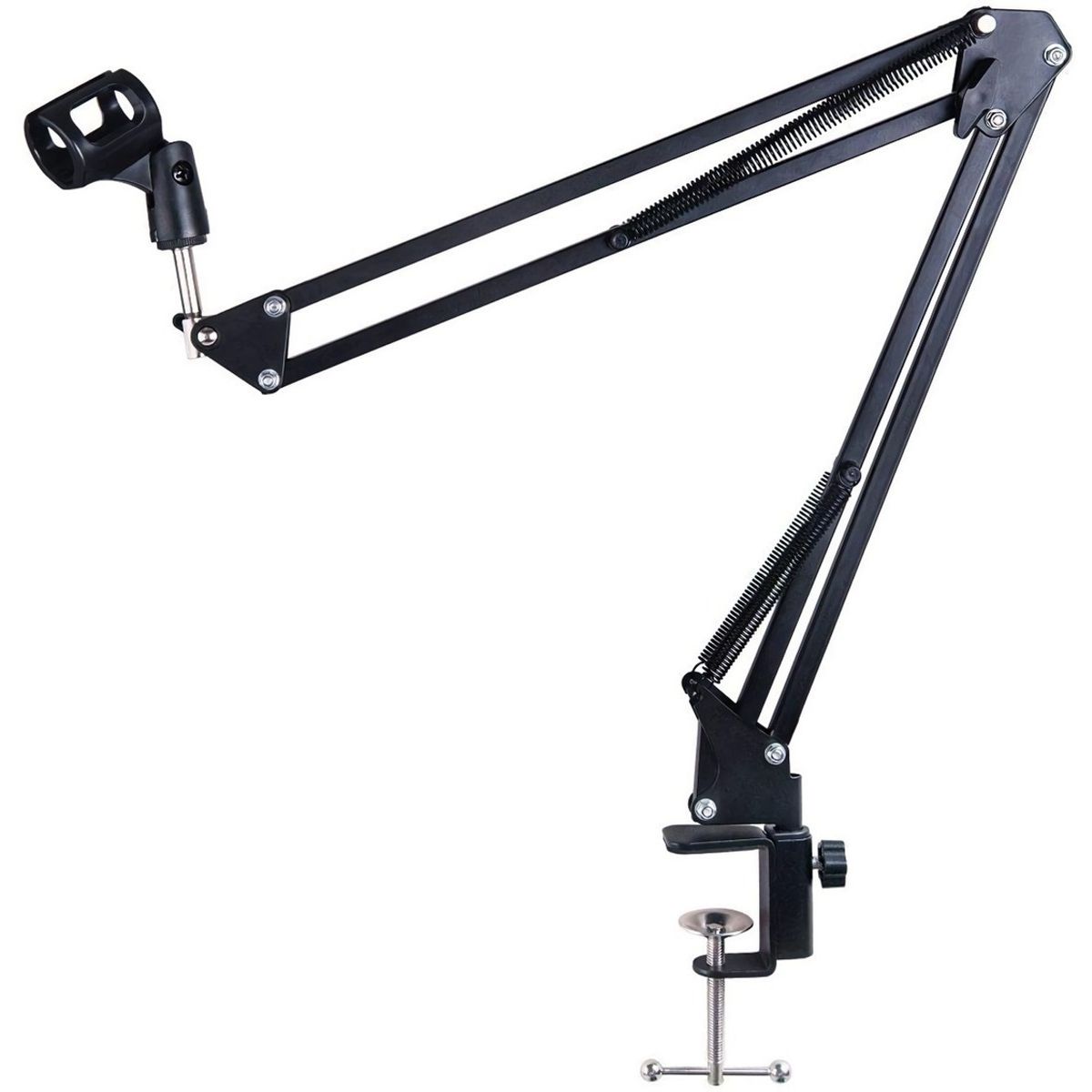 GENERICO - Base Trípode Atril Micrófono Mesa Stand Emisora Estudio