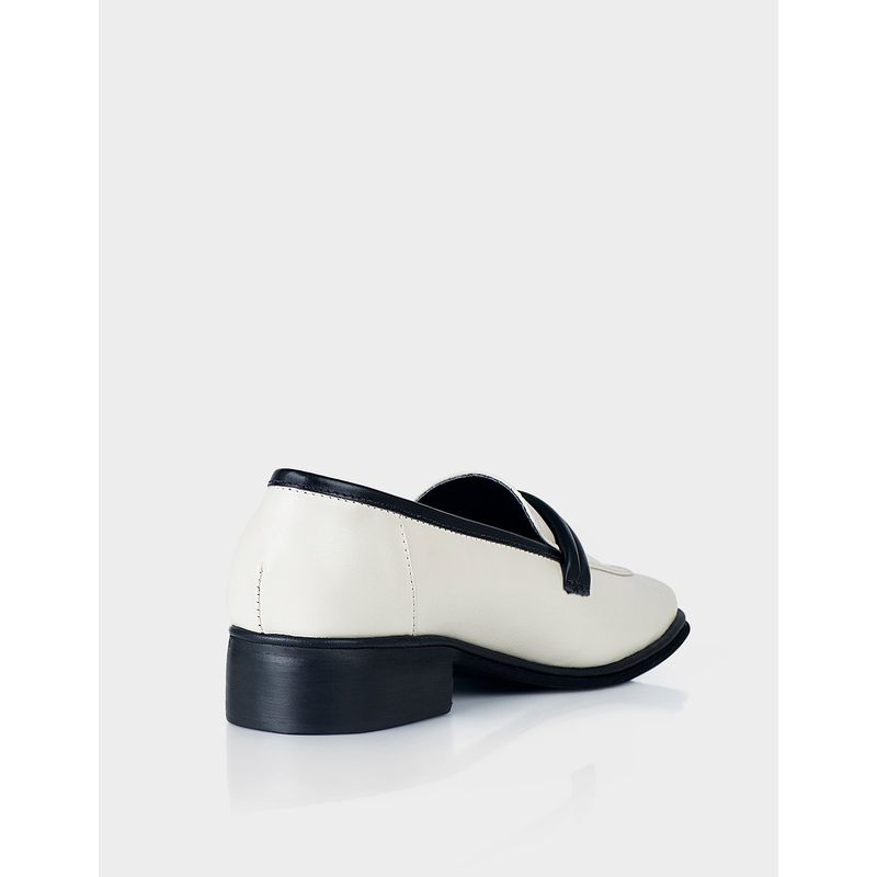 STIVALI - MOCASIN PARKER CUERO BEIGE X NEGRO