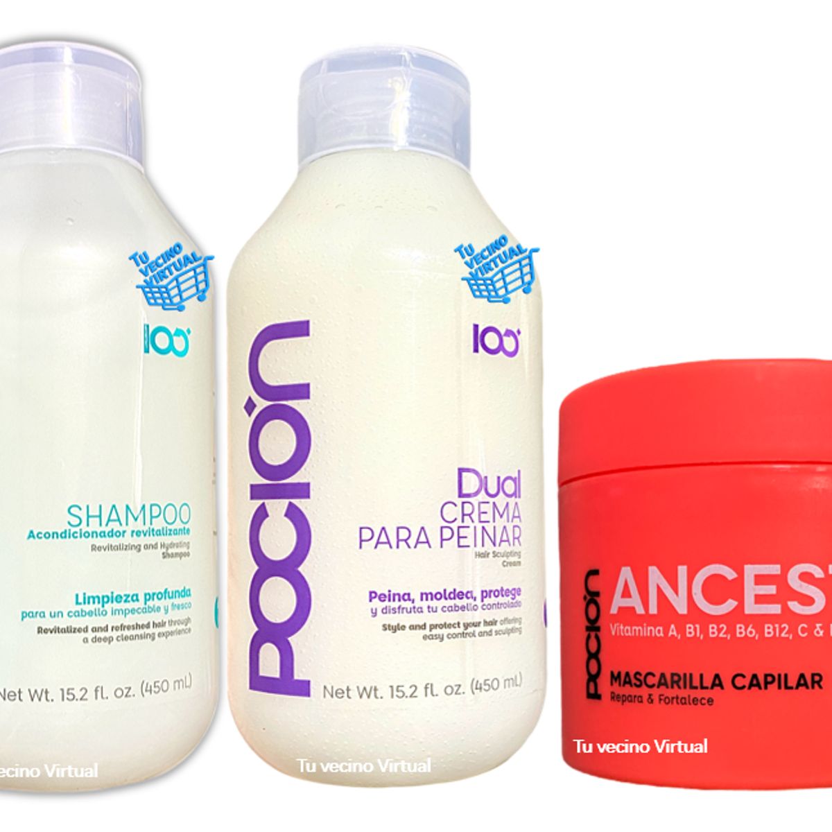 LA POCION - Kit Tratamiento La Poción Y Ancestral