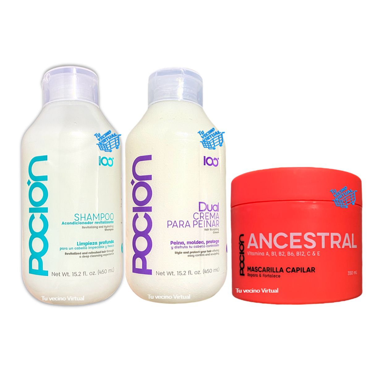 LA POCION - Kit Tratamiento La Poción Y Ancestral