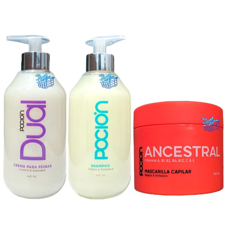GENERICO - Kit Tratamiento La Poción Y Ancestral