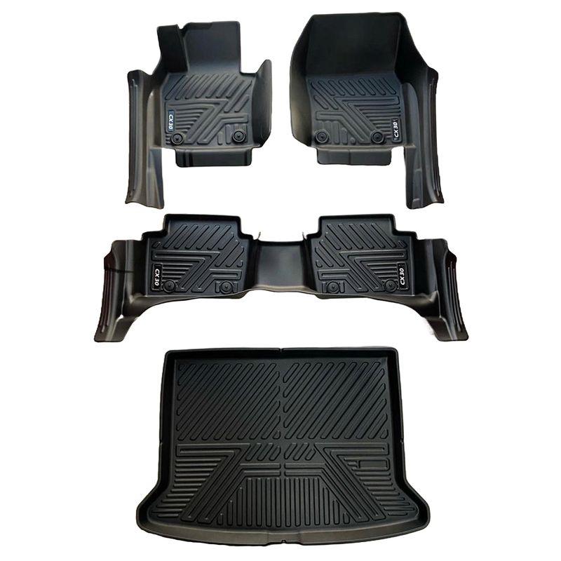 GENERICO - Tapetes Termoformados 5d Para Mazda Cx-30 2021-2025