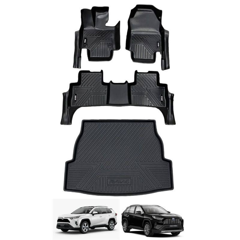 GENERICO - Tapetes Termoformados 5d Para Toyota Rav 4 2020-2025