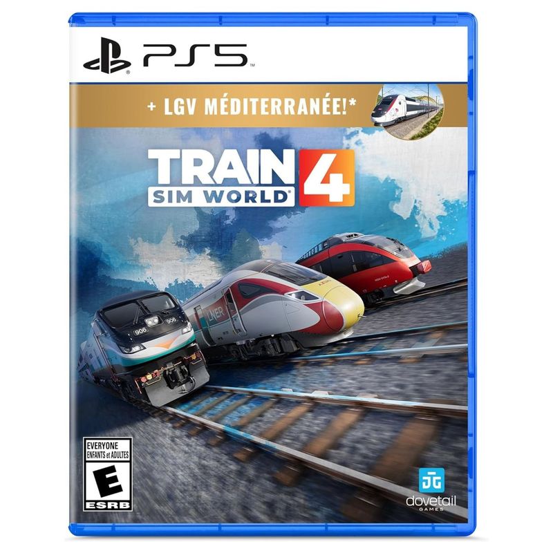 PLAYSTATION - Train Sim World 4 + LGV Mediterranée Ps5 Fisico Nuevo