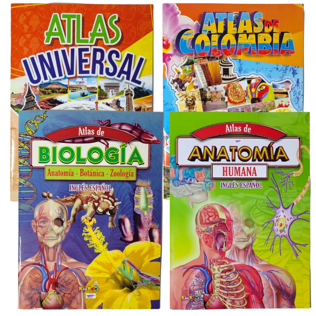 GENERICO - Colección de Atlas Universal Colombia Biología y Anatomía