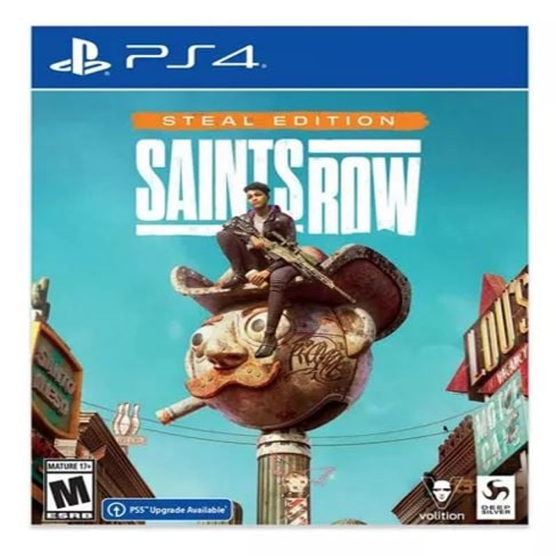 PLAYSTATION - Saints Row Steal Edition - Stealbook Ps4 Fisico Nuevo