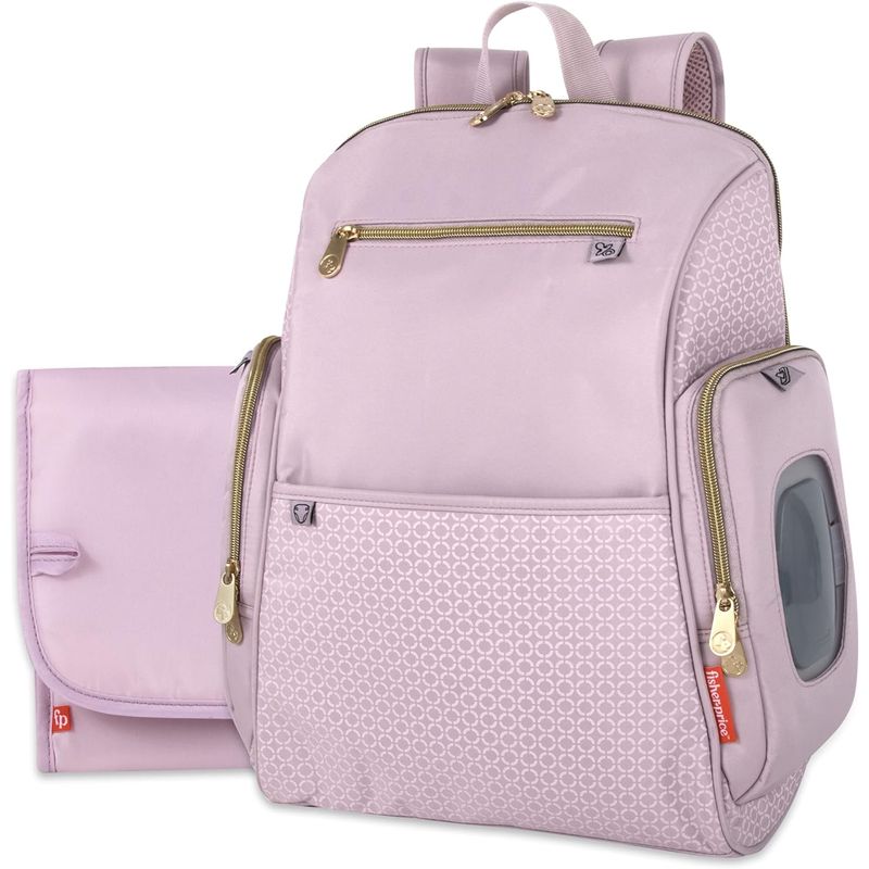 GENERICO - Pañalera Morral Fisher Price Con Dispensador De Pañitos