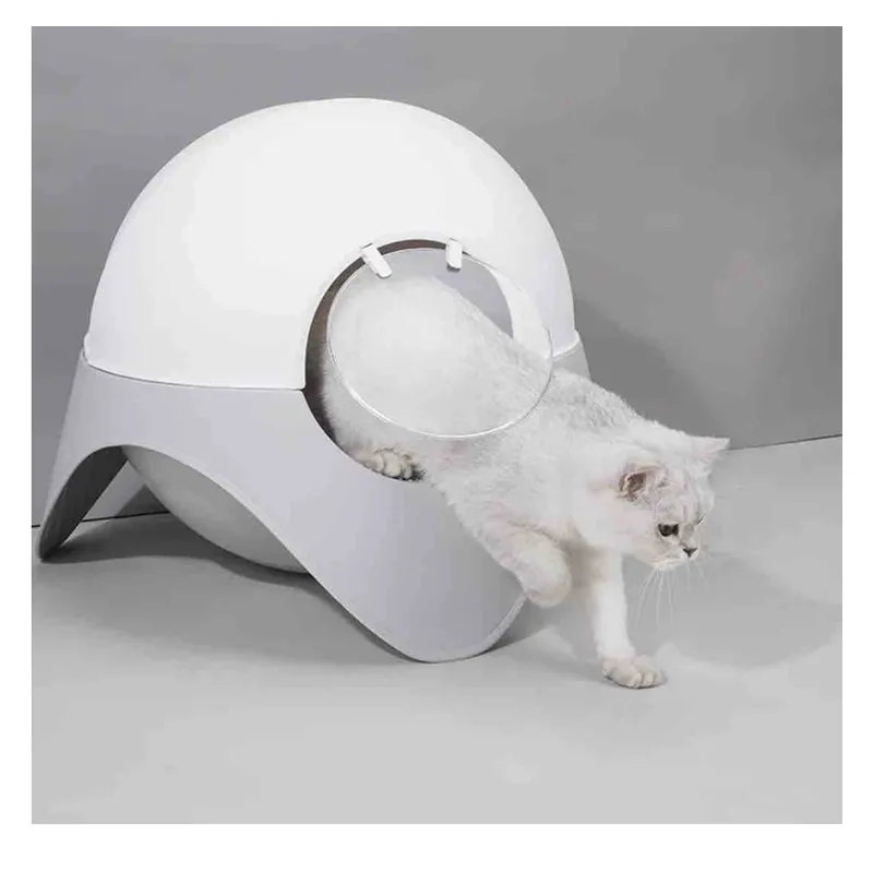 GENERICO - Arenero Nave Capsula Espacial Caja Baño para Gatos