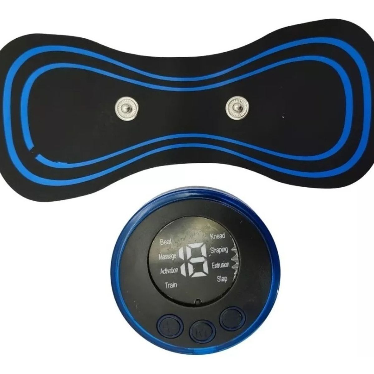 GENERICO - Masajeador Muscular Eléctrico Recargable Masaje 8 Modos