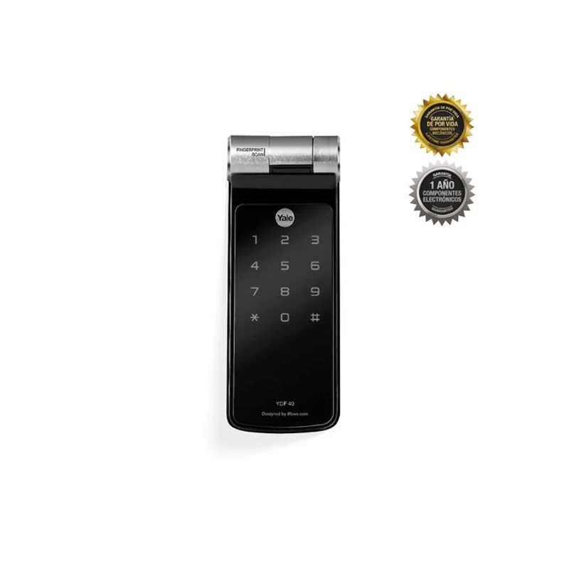 YALE - Cerradura Biometrica YD40 + Kit Conectividad Yale