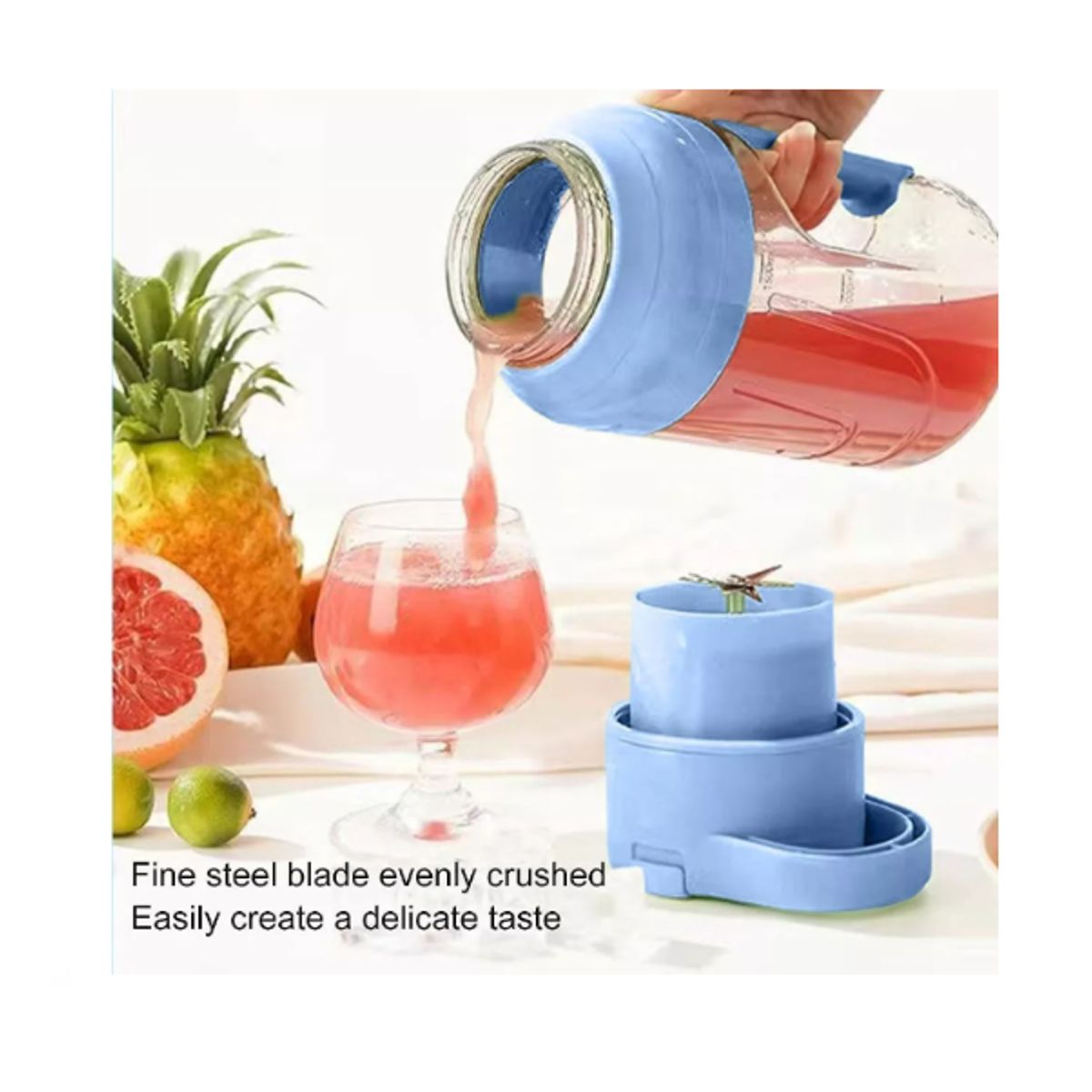 GENERICO - LICUADORA PORTATIL JARRA RECARGABLE