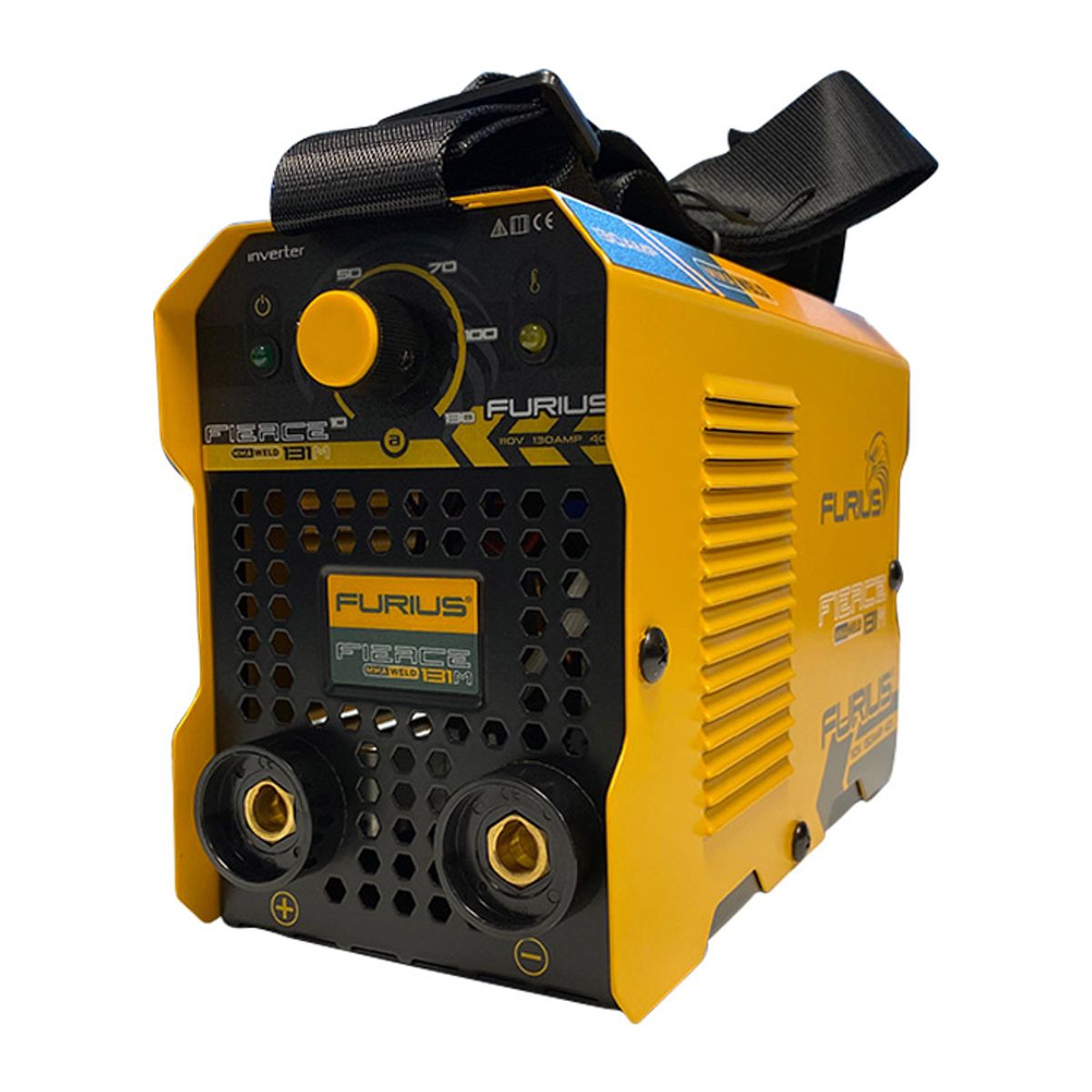 FURIUS - Soldador Inversor 130a 110v Furius Fierce 131m