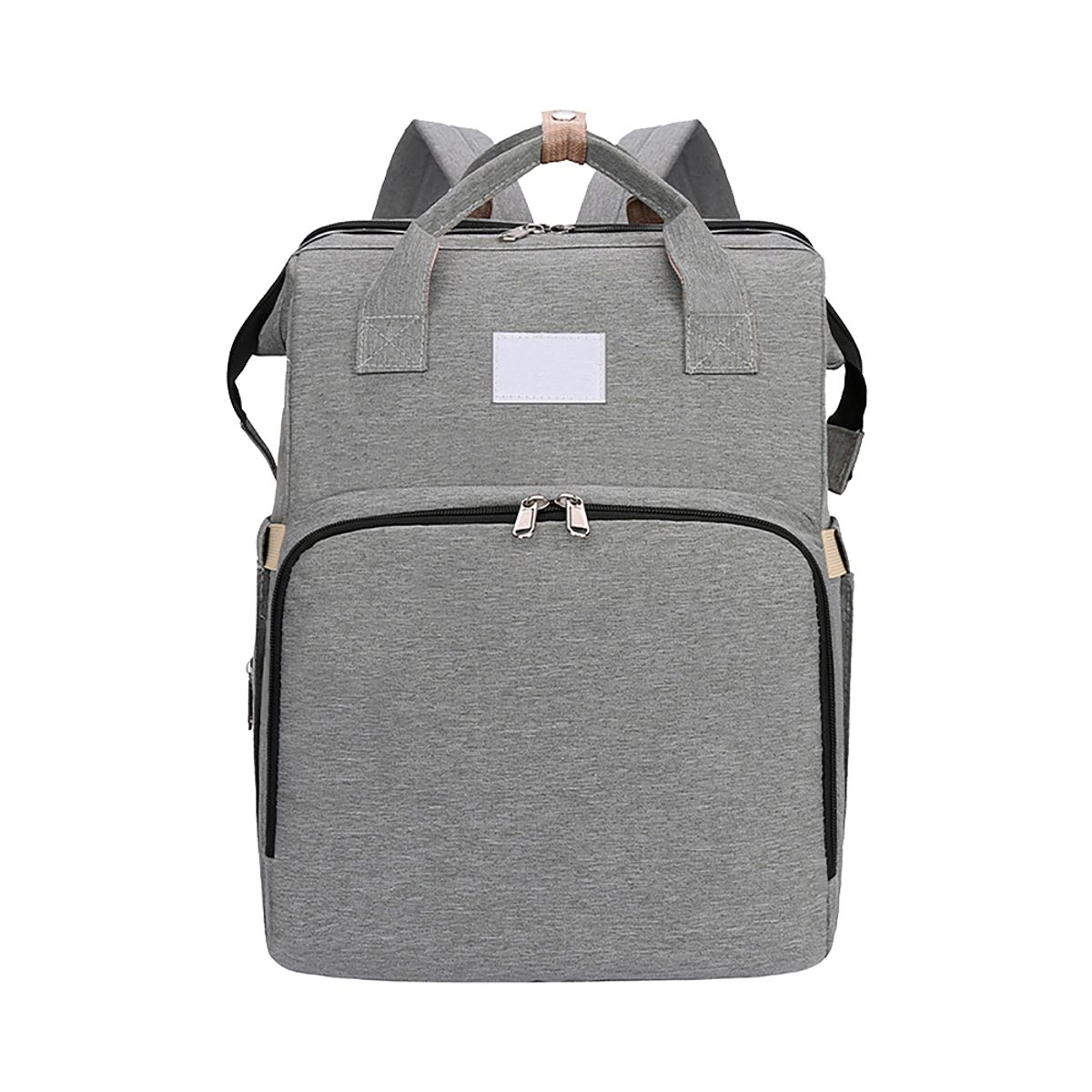 STAY ELIT - PAÑALERA MORRAL 3 EN 1 COLOR GRIS-