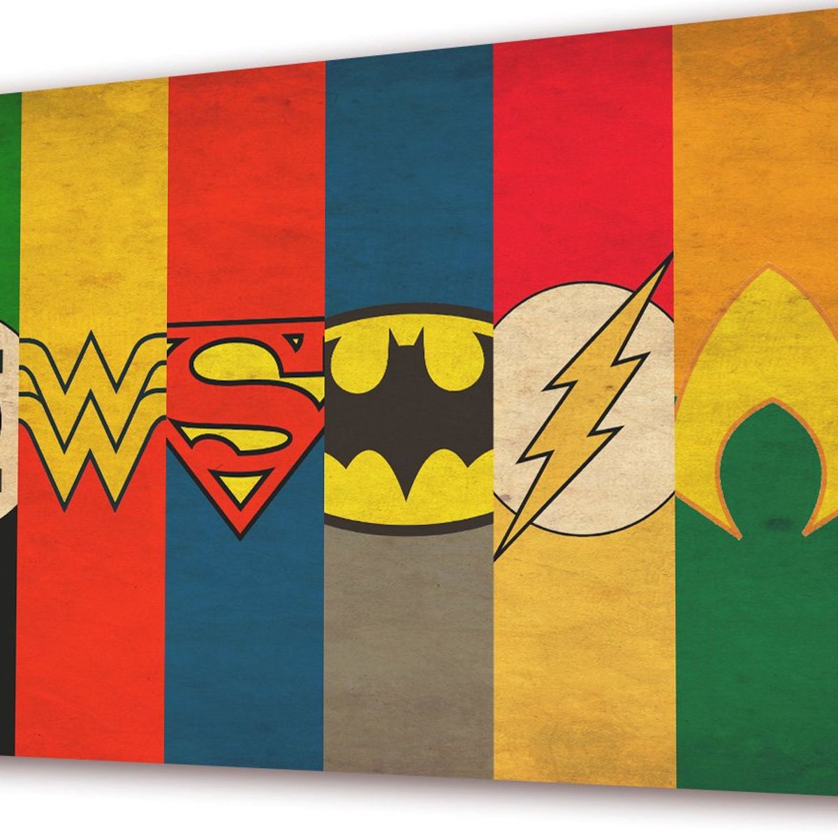 ART INDUSTRY - Cuadro 50x30cms Decorativo Dc Comics
