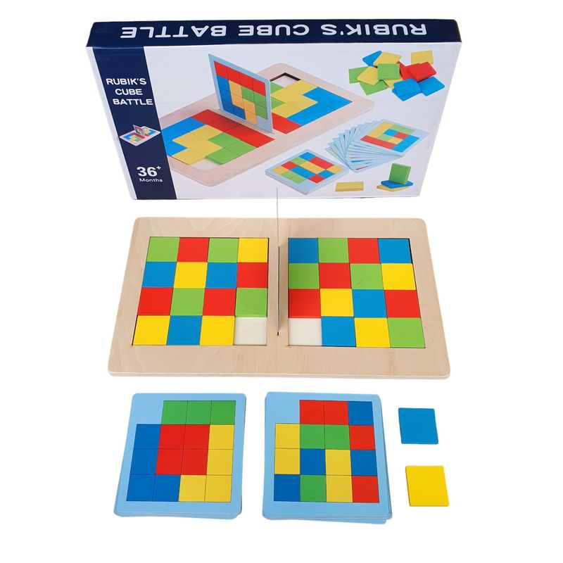 GENERICO - Rubik Race Madera Juego Mesa Agilidad Mental Multijugador