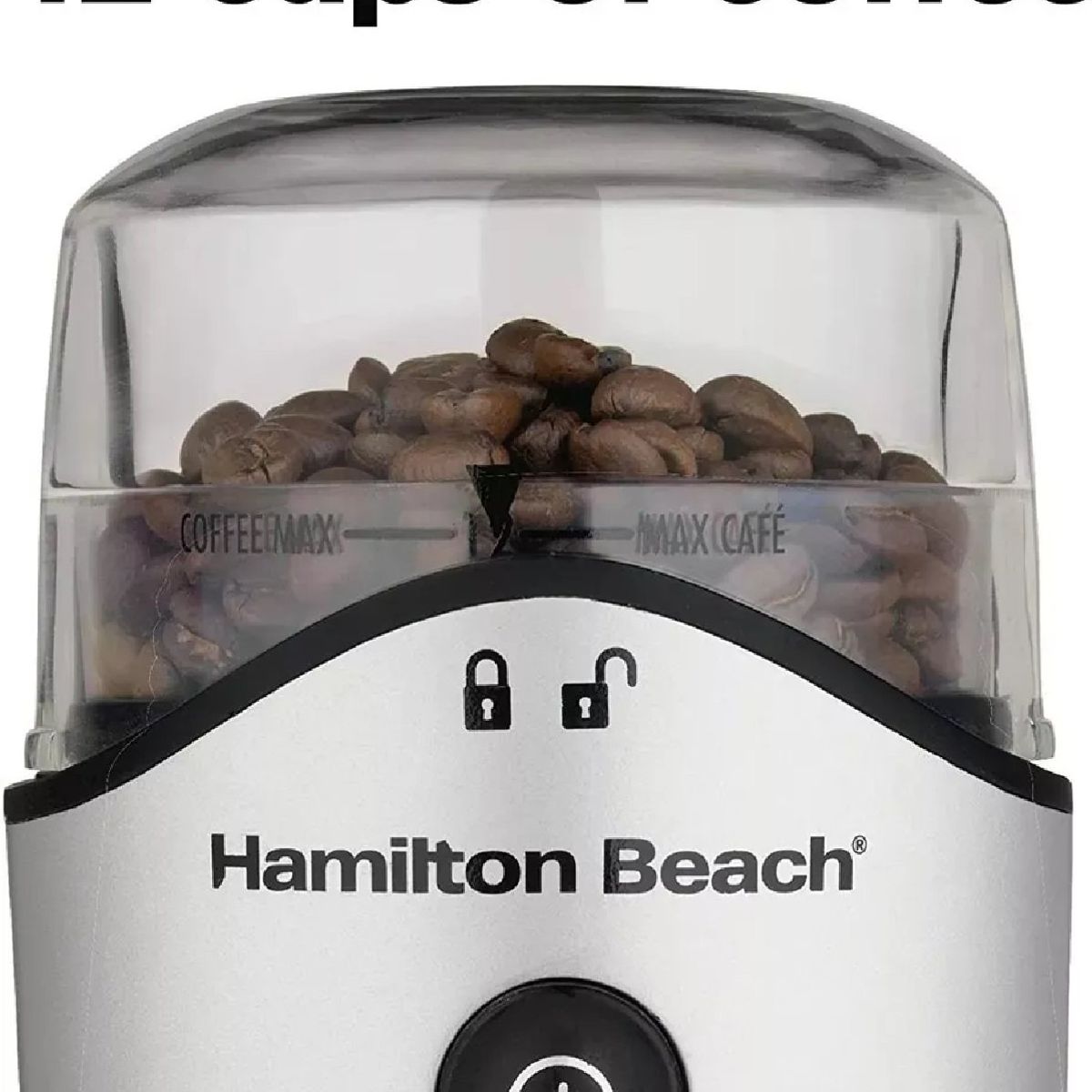 HAMILTON BEACH - Moledor De Café Cromado Hamilton Beach 80350r