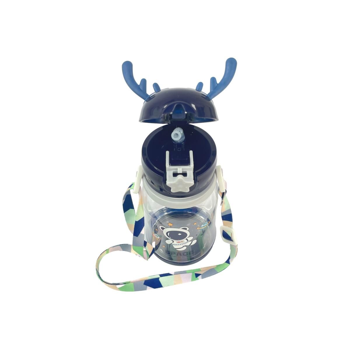 MUNDO BEBE - Vaso Pitillo Termo Para Bebe Azul  Niño