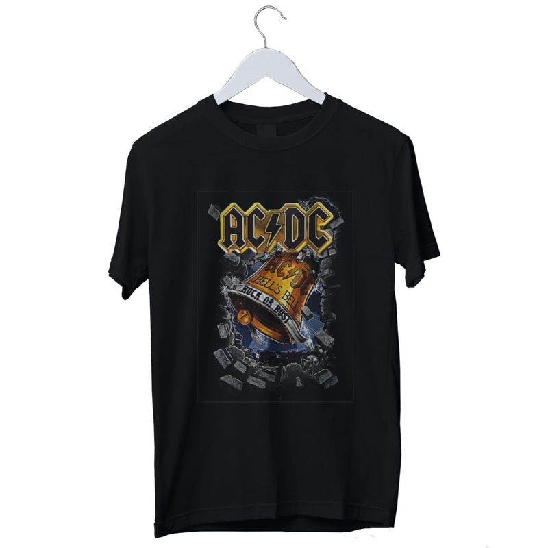 VANIDADES COLLECTIONS - Camiseta AcDc Camiseta Bandas de rock ACDC Unisex