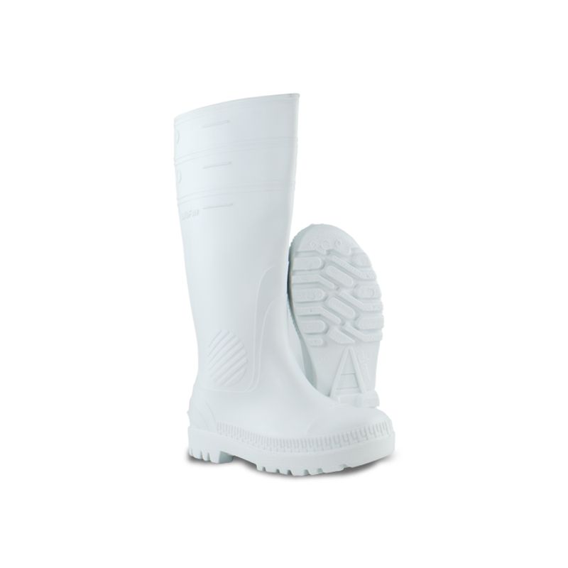 GENERICO - BOTA INDUSTRIAL BLANCA CON PUNTERA