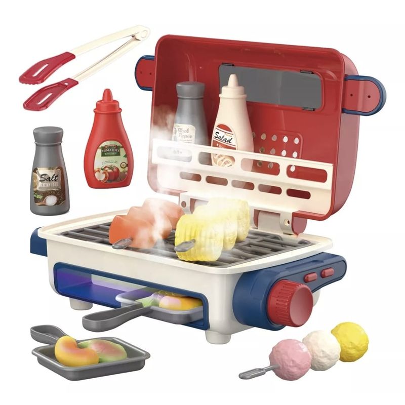 GENERICO - Mi Primer Parrillada Juego Cocinavapor Accesorios Niños