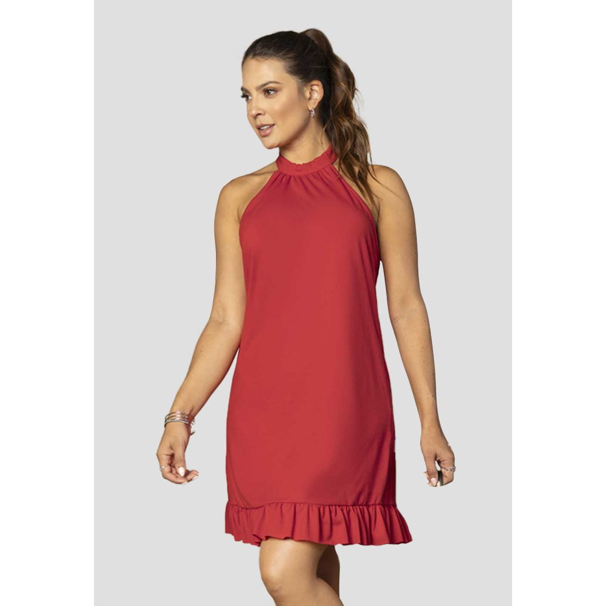 ATYPICAL - Vestido Corto Mujer Rojo Atypical 1913