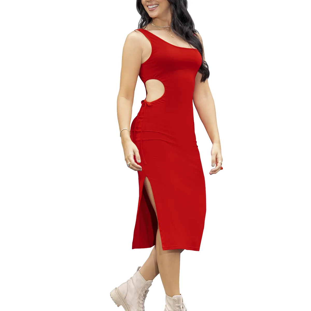 ATYPICAL - Vestido Juvenil Rojo Atypical 93562