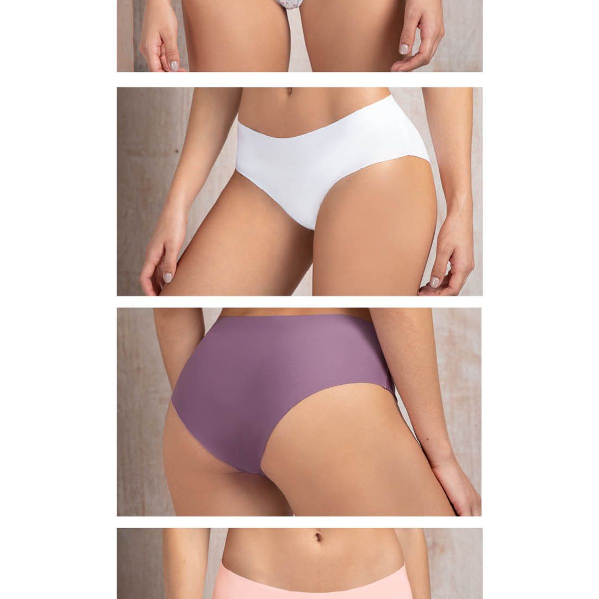 FORMAS INTIMAS - Cachetero Paq X7 Multicolor FI 89061