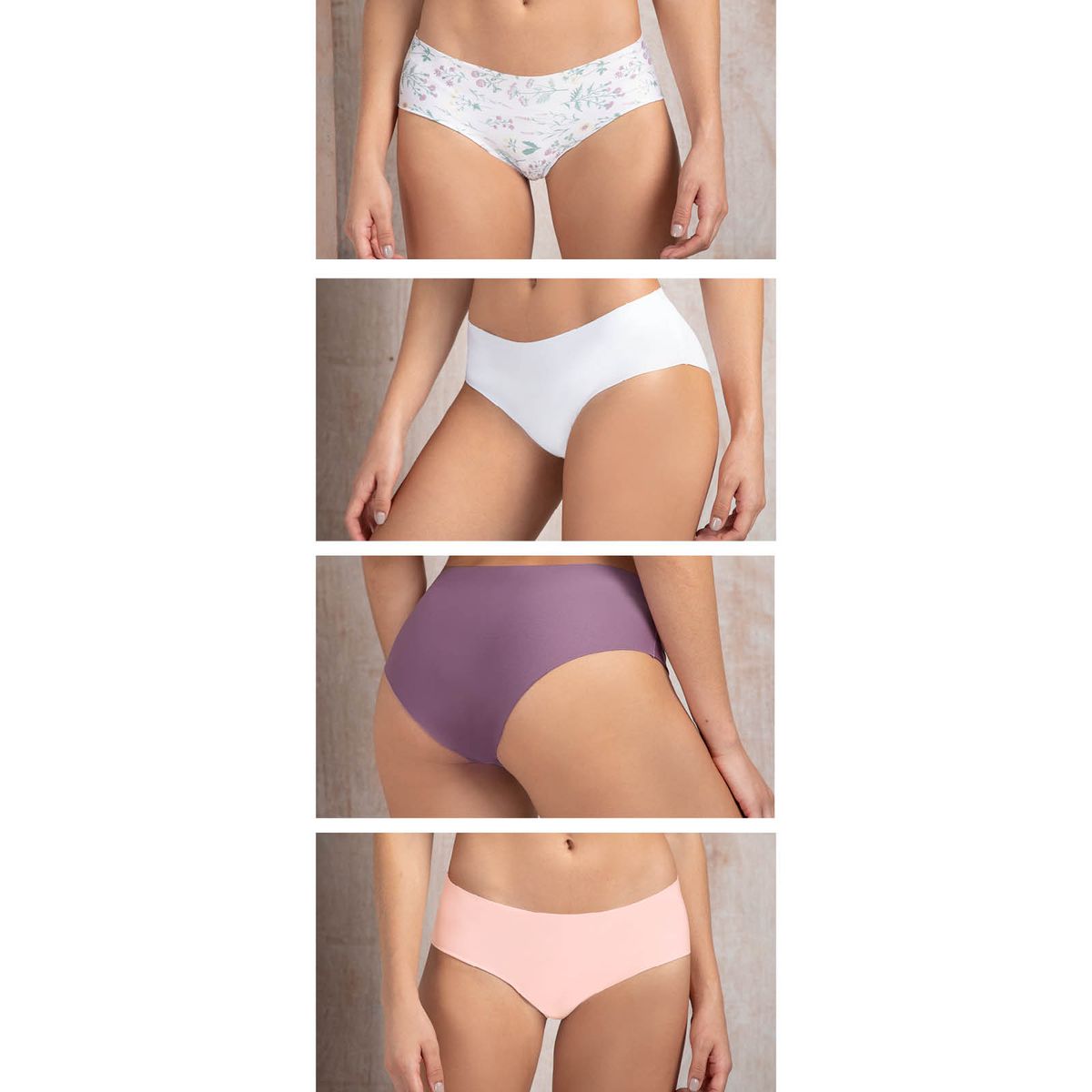 FORMAS INTIMAS - Cachetero Paq X7 Multicolor FI 89061