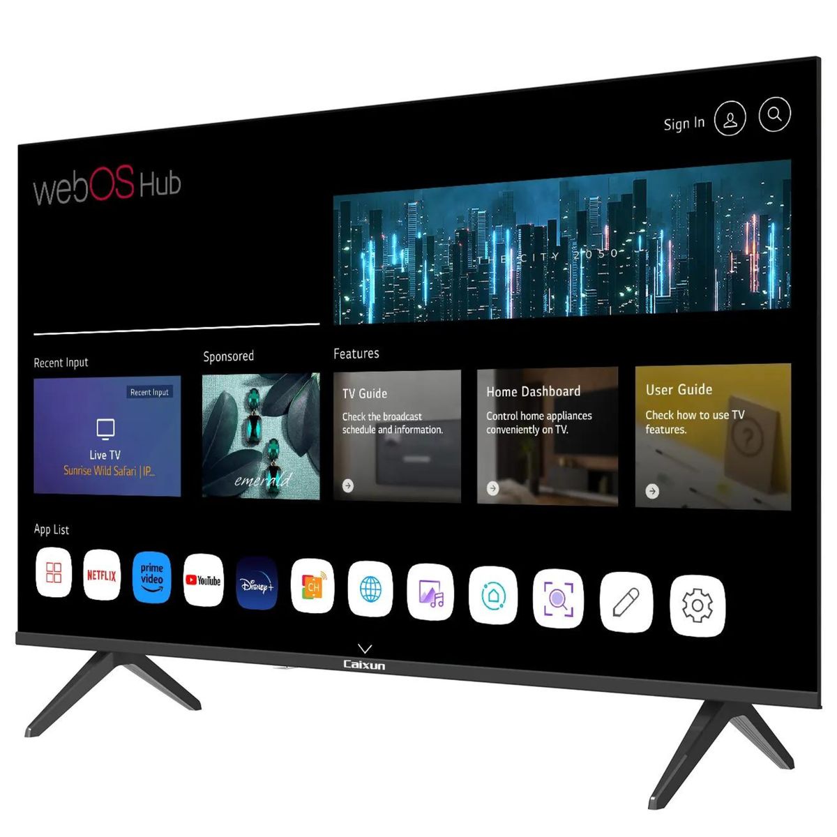 CAIXUN - Televisor Caixun 43 Pulgadas Smart LED FHD C43VAFW