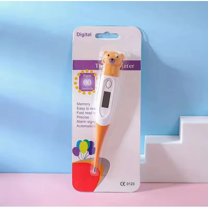 GENERICO - Termómetro digital de dibujos animados para bebés y niños